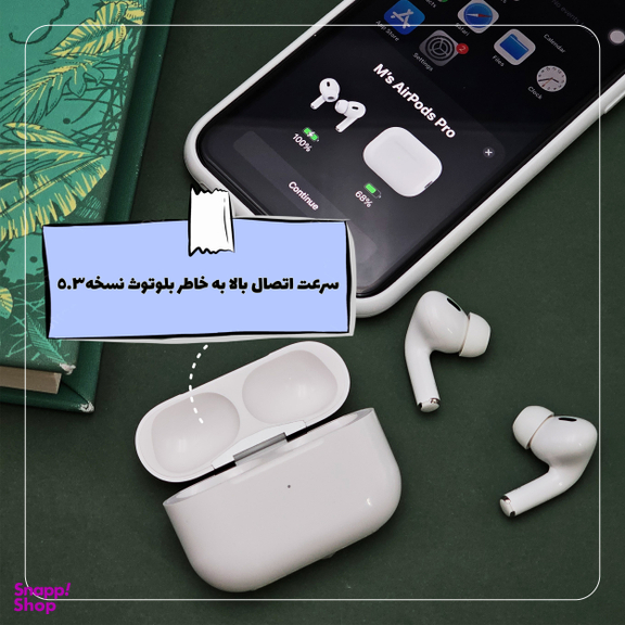 هدفون بلوتوثی ریمکس مدل AirPods Pro 2 Type-C