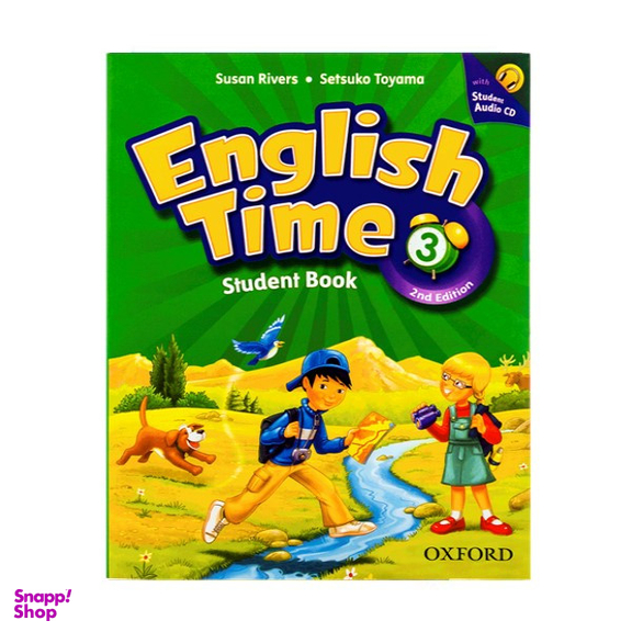 کتاب english time 3 اثر Setsuko Toyama انتشارات oxford