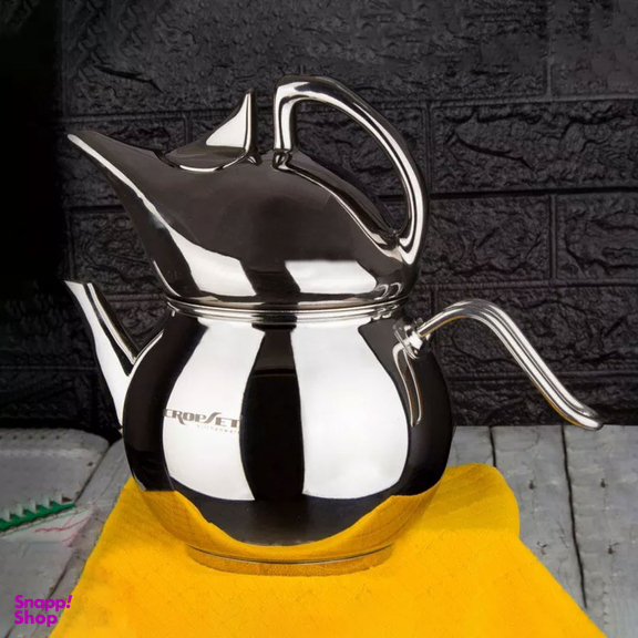 ست کتری و قوری کروپ ست مدل دنیز استیل کد 303