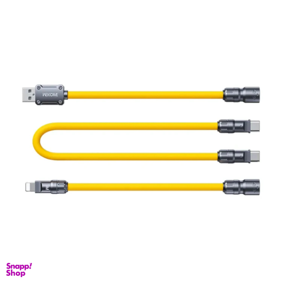 کابل USB/Type-C به Lightning/Type-C ویکام کد WDC-20 طول 1.5 متر