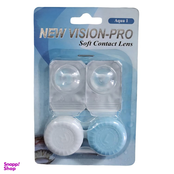 لنز چشم پرو نیو ویژن رنگ آبی اقیانوسی بدون دور شماره 25