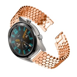 بند اپیکوی مدل Stain Less Bee 20mm مناسب برای ساعت هوشمند سامسونگ سری Galaxy Watch 4/5/6/ َActive1/2