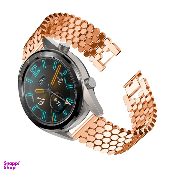 بند اپیکوی مدل Stain Less Bee 20mm مناسب برای ساعت هوشمند سامسونگ سری Galaxy Watch 4/5/6/ َActive1/2