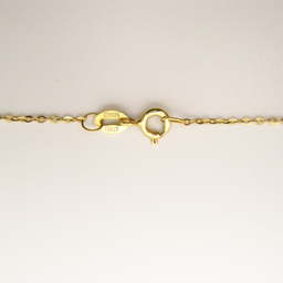 گردنبند طلا 18 عیار زنانه مانچو کد sfgs020