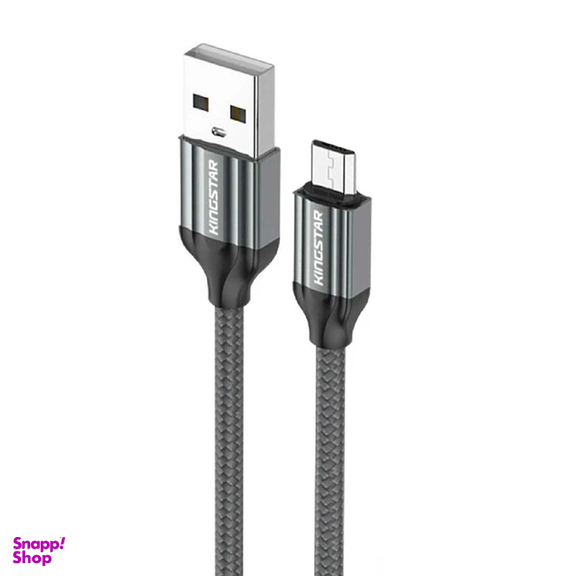 کابل تبدیل USB به microUSB کینگ استار مدل K21a طول 1 متر