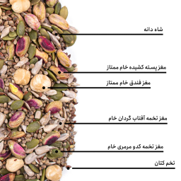 مخلوط آجیل پتاسیم بارجیل