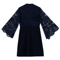 پیراهن زنانه برنس مدل ساغر رنگ سرمه‌ ای