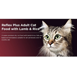 غذاي خشک گربه رفلکس پلاس مدل Lamb and Rice وزن 1.5 کيلوگرم