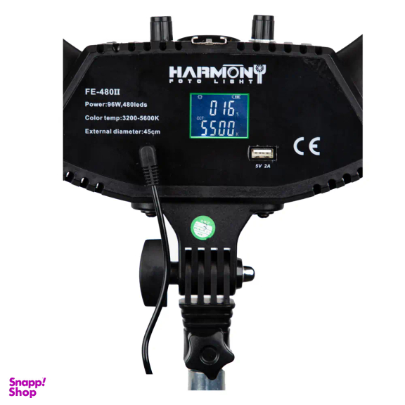 رینگ لایت 96 وات هارمونی مدل FE480 II