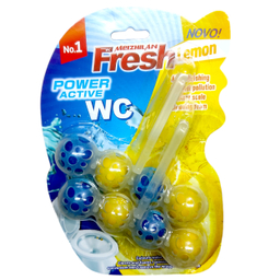 بوگیر توالت فرنگی فرش مدل power active lemon بسته 8 عددی