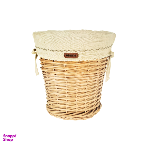 سطل زباله نی نی سیس مدل حصیری کد 001