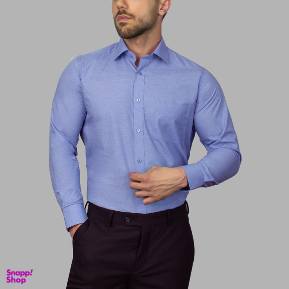 پیراهن مردانه آیکت رنگ یاسی 16