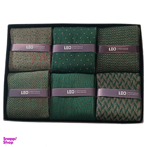 جوراب مردانه لئو کد 106 بسته ۶ عددی