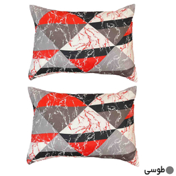 رو بالشی مانیکاهوم مدل کهربا پلاس سایز 50*70 سانتی متر بسته دو عددی