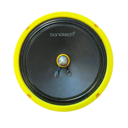 میدرنج 6.5 اینچ خودرو پاناتک مدل pm-6501 بسته 2 عددی زرد رنگ
