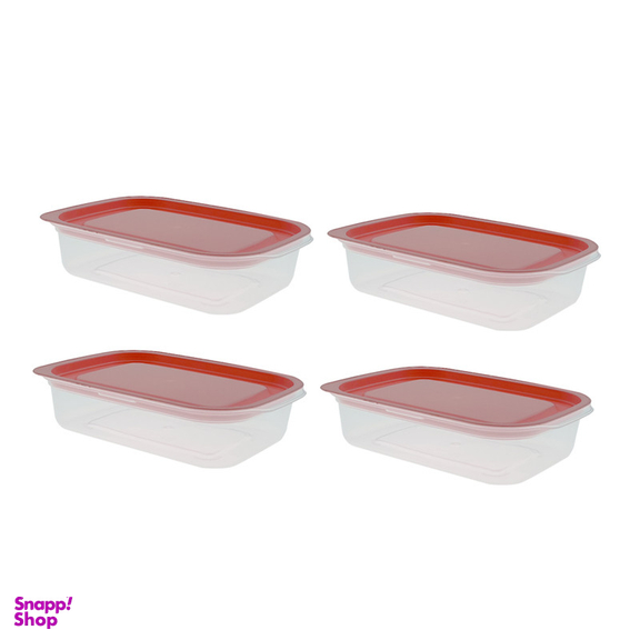 ظرف نگهدارنده اشکان مدل ماهان کد f1 مجموعه 4 عددی