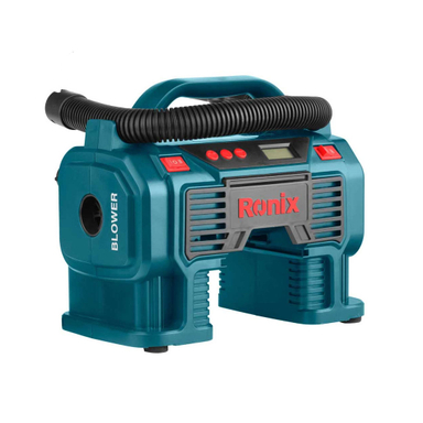 مینی کمپرسور باد سه کاره دیجیتال فندکی رونیکس با کیف کد RH-4260B