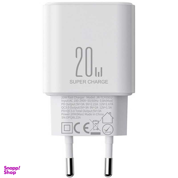 شارژر دیواری 20 وات جوی روم مدل JR-TCF05