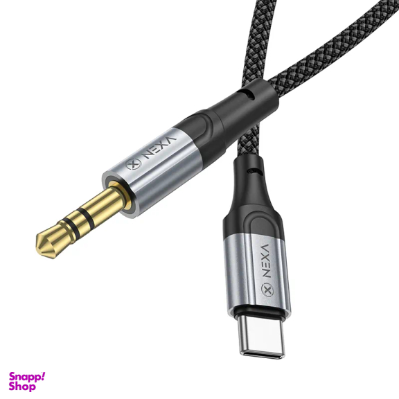 کابل دیتا Type-C به Jack 3.5mm نکسا مدل LX3 طول 1 متر