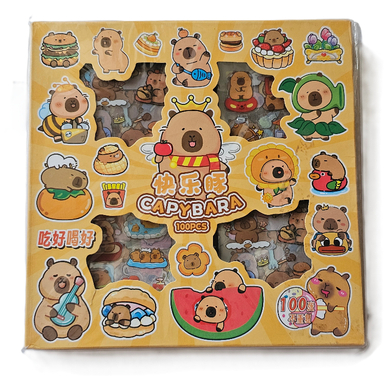 استیکر طرح کاپی بارا کد 225 بسته 100 عددی