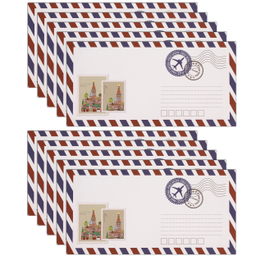 پاکت انتشارات سیبان مدل Post Office بسته 10 عددی