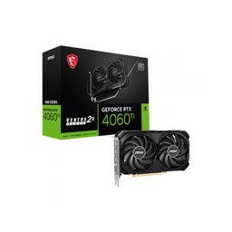 کارت گرافیک ام اس آی مدل GeForce RTX 4060 Ti VENTUS 2X BLACK 8G OC GDDR6