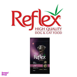 غذای خشک سگ رفلکس پلاس مدل High Energy Beef وزن 1 کیلوگرم