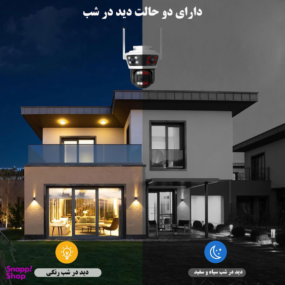 دوربین مداربسته تحت شبکه سیم کارتی مدل QQ855A