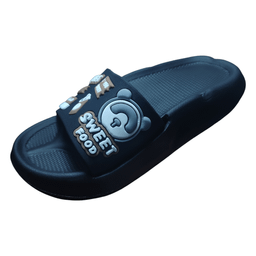 دمپایی بچگانه زیتون مدل سوییت رنگ مشکی