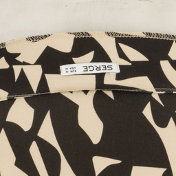 دامن زنانه سرژه مدل 210207 رنگ کرم