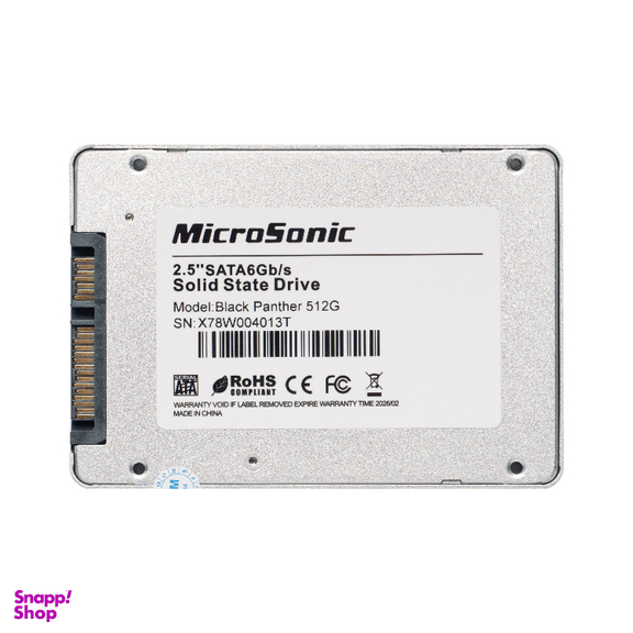 حافظه SSD اینترنال میکروسونیک مدل PANTHER