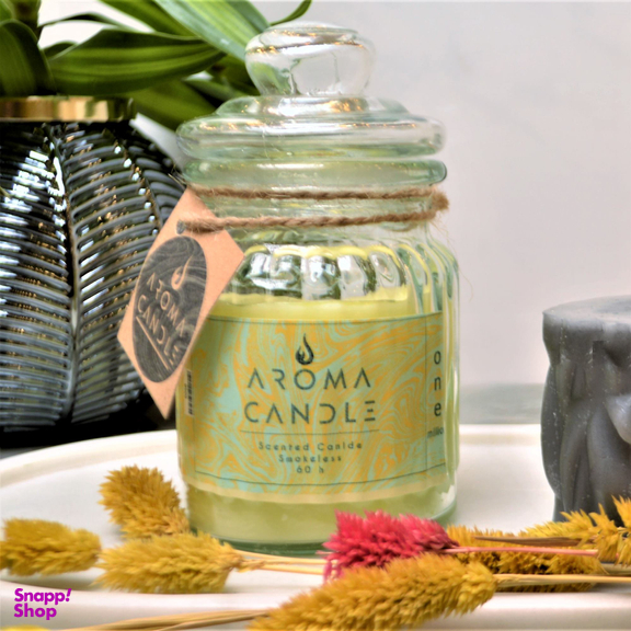 شمع معطر آروما کندل رایحه ادکلن One Million وزن 400 گرم