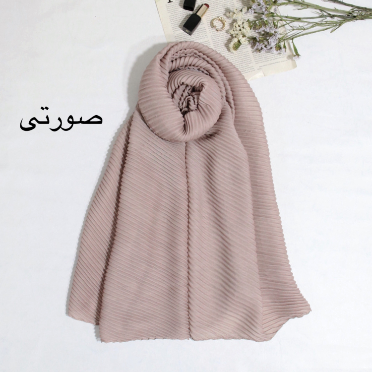 شال پلیسه زنانه کد ana9500