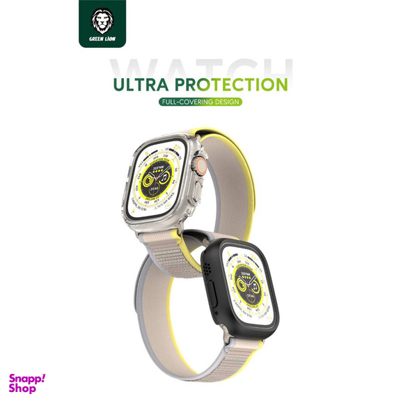 کاور گرین مدل Gu Pro مناسب برای اپل واچ 49 میلی متری سری Ultra