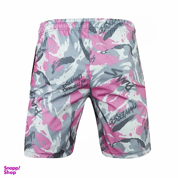 مایو شنا مردانه مدل سونایی کد 25 رنگ صورتی