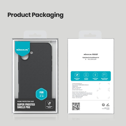 کاور نیلکین مدل Super Frosted Shield Pro مناسب برای گوشی موبایل اپل iPhone 16