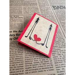 کارت پستال طرح زنجیر عشق کد 8.10