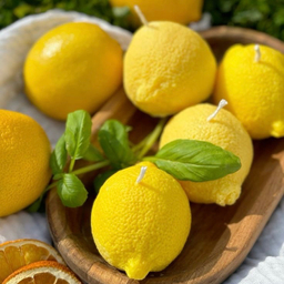 قالب سیلیکونی شمع طرح لیمو کد 6