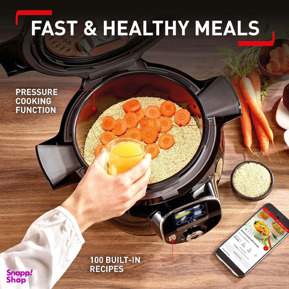 زودپز برقی 6 لیتری تفال مدل Cook4me+ CY851840