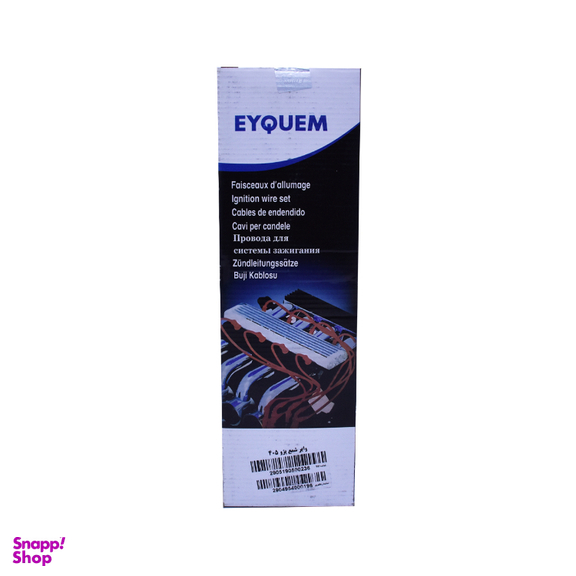 وایر شمع اکیوم کد EYQUEM01 مناسب پژو 405 بسته 4 عددی