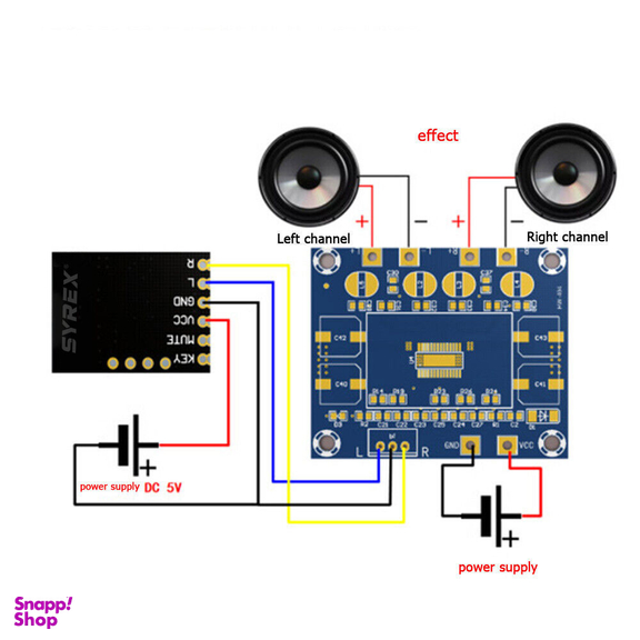 ماژول بلوتوث سایرکس مدل HW-425