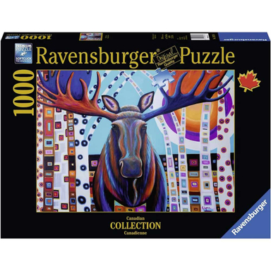 پازل 1000 تکه راونزبرگر مدل Winter Moose کد 13979