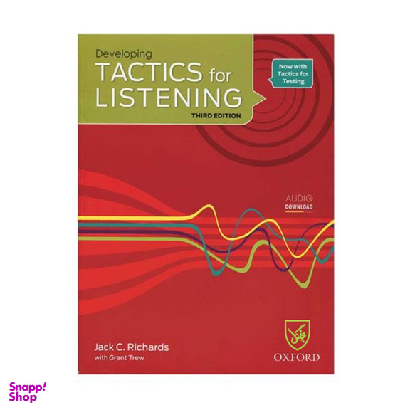 کتاب Tactics for Listening 3rd اثر Jack C. Richards انتشارات جنگل مجموعه 3 جلدی