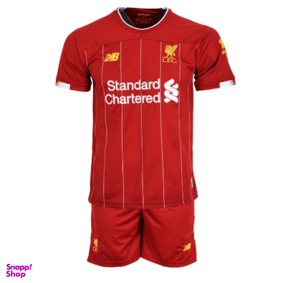 ست تیشرت شلوارک ورزشی پسرانه طرح محمد صلاح کد A-1117