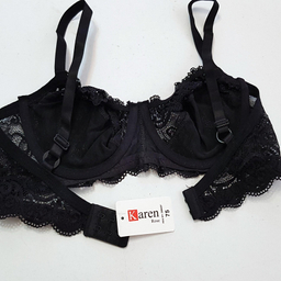 سوتین فنردار زنانه کارنا رز مدل 5286-301 رنگ مشکی