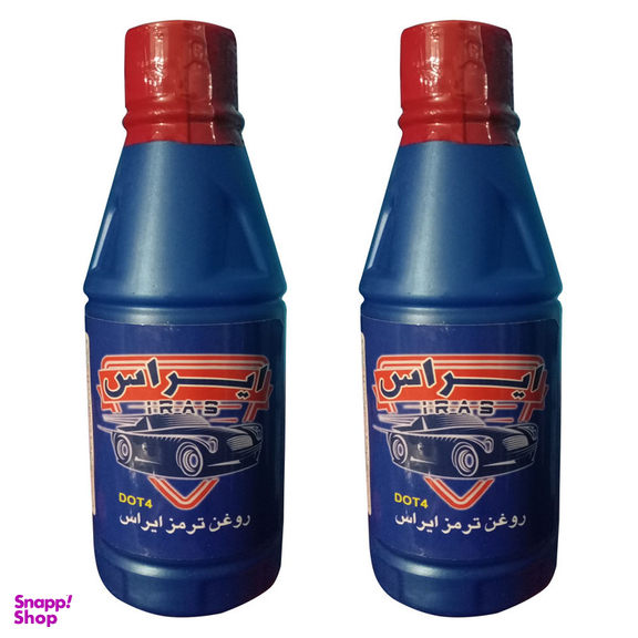 روغن ترمز خودرو ایراس مدل AA2 حجم 250 میلی لیتر بسته 2 عددی