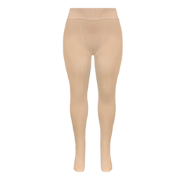 جوراب شلواری زنانه مدل خز زمستانی رنگ کرم