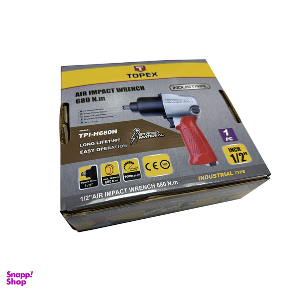آچار بکس بادی تاپکس مدل SMT-TOPEX-1/2INCH-650N