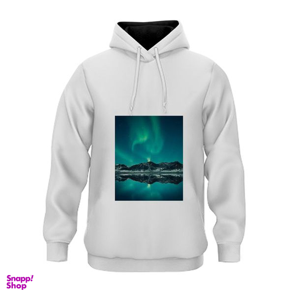 هودی مردانه مدل 4563 رنگ سفید