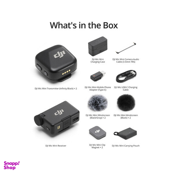 میکروفون بی سیم یقه ای ی جی آی مدل DJI Mic Mini